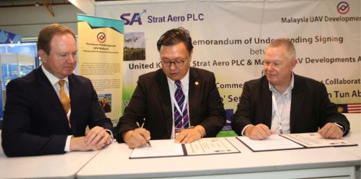 MoU with Strat Aero PLC