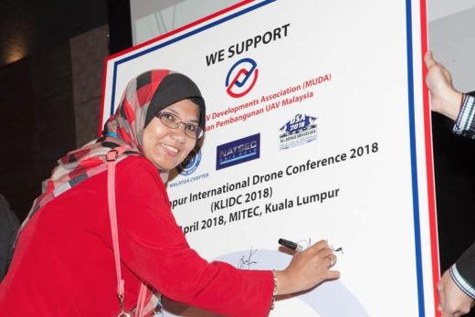 Kuala Lumpur International Drone Live Demonstration 2018