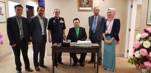 Kunjungan Hormat to Ketua Polis Kuala Lumpur, CPO Datuk Seri Mazlan bin Lazim @ Pejabat Ketua Polis, IPKKL