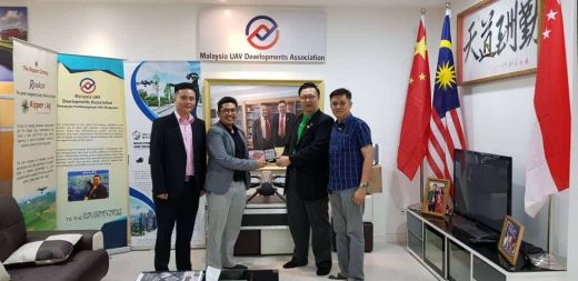 Courtesy visit from DJI & Young Malaysia Enterpreneur Association to MUDA