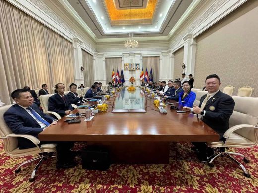 WUAVF Malaysia & Malaysia UAV Development Association Courtesy Visit to His Excellency Prime Minister of Cambodia, Hun Manet in Phnom Penh